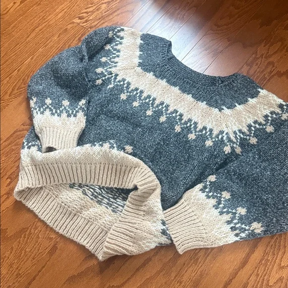 Retro New England Style Fair Isle Sweater - Picture 11 of 11